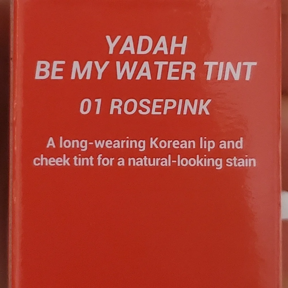 New Yadah Be My Water Lip & Cheek Tint Korean Beauty Rose Pink